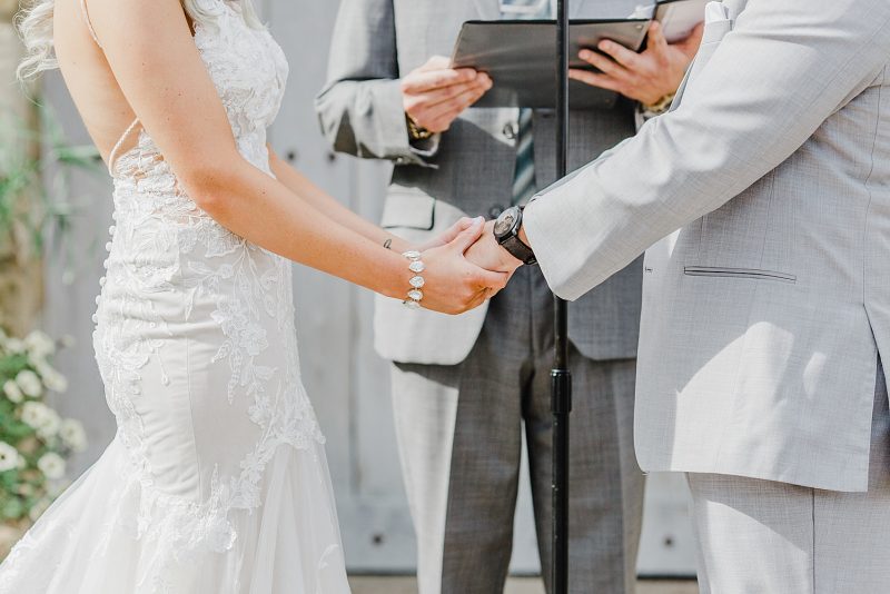 Dusty Sage & Gray Pittsburgh Botanic Garden Wedding. For more garden wedding inspiration, visit burghbrides.com!