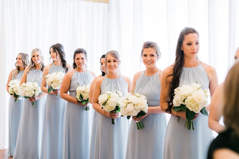 Clean & Classic Valley Brook Country Club Wedding. For more classic wedding ideas, visit burghbrides.com!