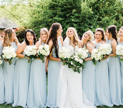 Clean & Classic Valley Brook Country Club Wedding. For more classic wedding ideas, visit burghbrides.com!