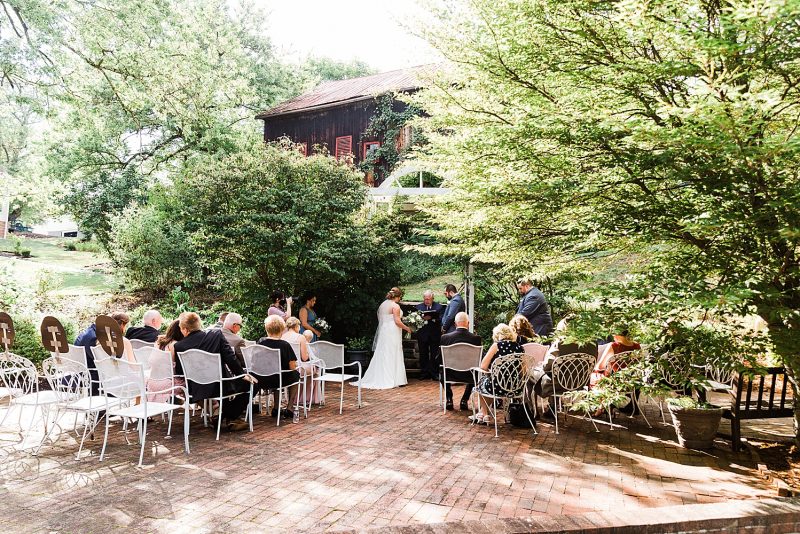 Intimate Watercolor Wedding at the Century Inn. For more micro wedding ideas, visit burghbrides.com!