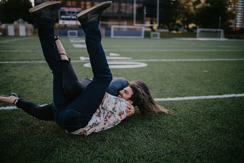Quirky & Playful Pittsburgh Engagement Session. For more fun engagement ideas, visit burghbrides.com!