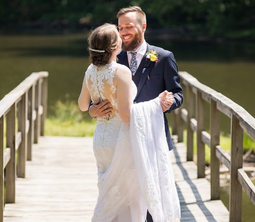 Seven Springs Wedding with Bold Colors. For more colorful wedding ideas, visit burghbrides.com!