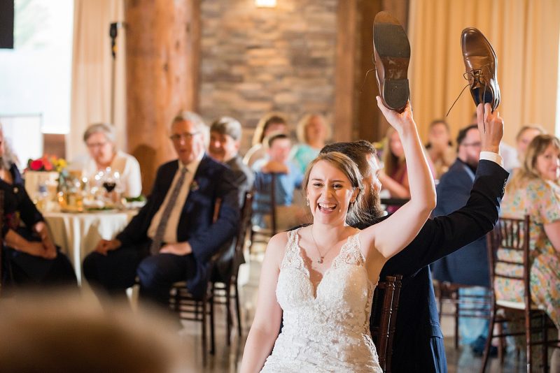 Seven Springs Wedding with Bold Colors. For more colorful wedding ideas, visit burghbrides.com!