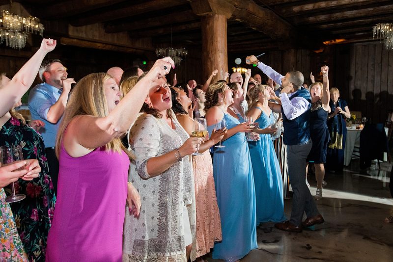 Seven Springs Wedding with Bold Colors. For more colorful wedding ideas, visit burghbrides.com!