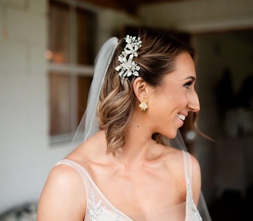 Shady Elms Farm Wedding That Oozes Romance. For more blush pink wedding ideas, visit burghbrides.com!