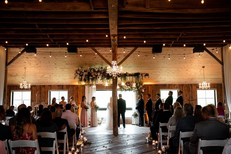 Shady Elms Farm Wedding That Oozes Romance. For more blush pink wedding ideas, visit burghbrides.com!