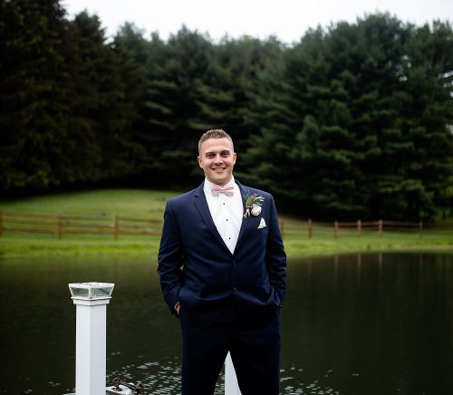Shady Elms Farm Wedding That Oozes Romance. For more blush pink wedding ideas, visit burghbrides.com!