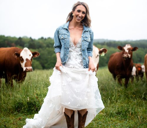 Shady Elms Farm Wedding That Oozes Romance. For more blush pink wedding ideas, visit burghbrides.com!