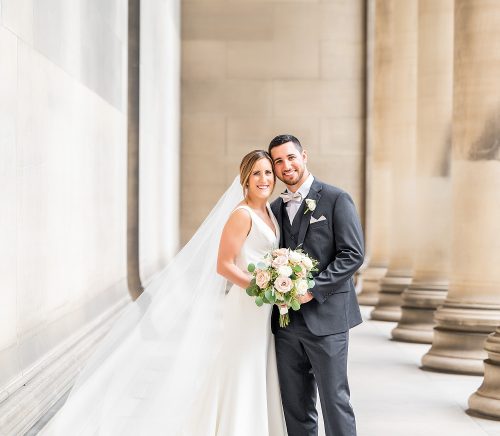 Timeless Circuit Center Wedding. For more classic wedding ideas, visit burghbrides.com!