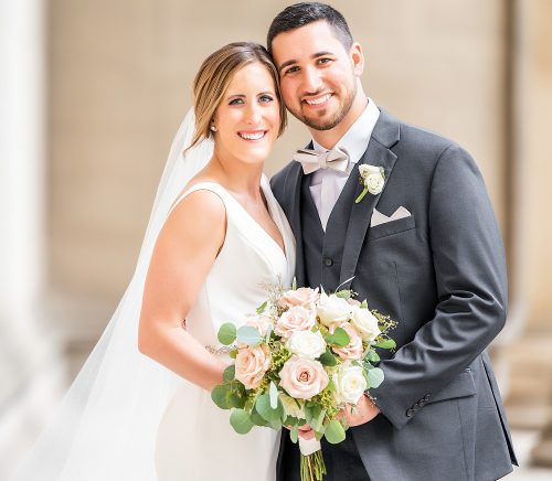 Timeless Circuit Center Wedding. For more classic wedding ideas, visit burghbrides.com!