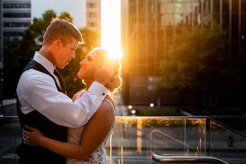 Modern Mauve Wedding at Wintergarden PPG Place. For more chic wedding ideas, visit burghbrides.com!