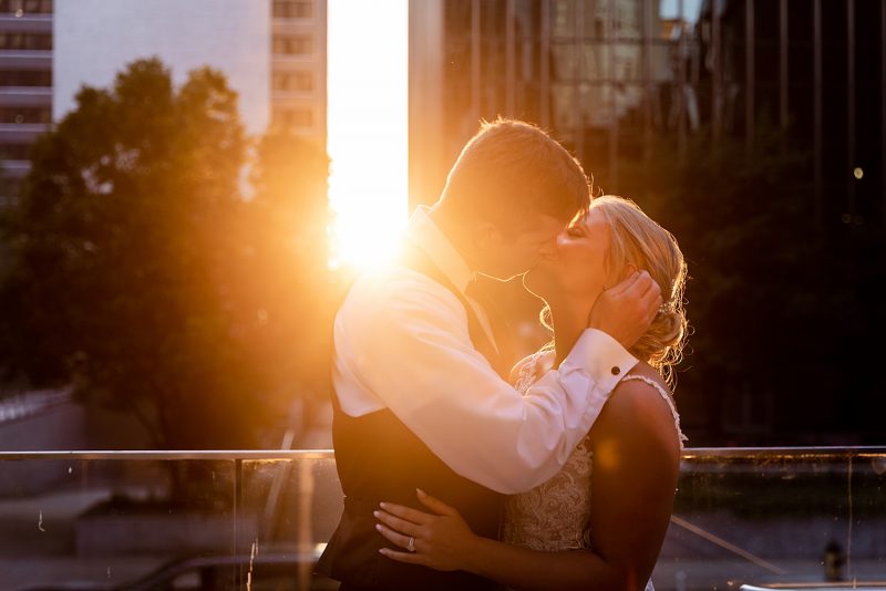 Modern Mauve Wedding at Wintergarden PPG Place. For more chic wedding ideas, visit burghbrides.com!