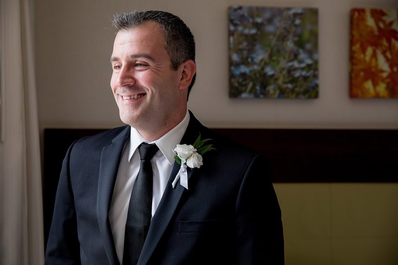 Modern Monochromatic Wedding at the Wintergarden at PPG Place. For more modern wedding ideas, visit burghbrides.com!