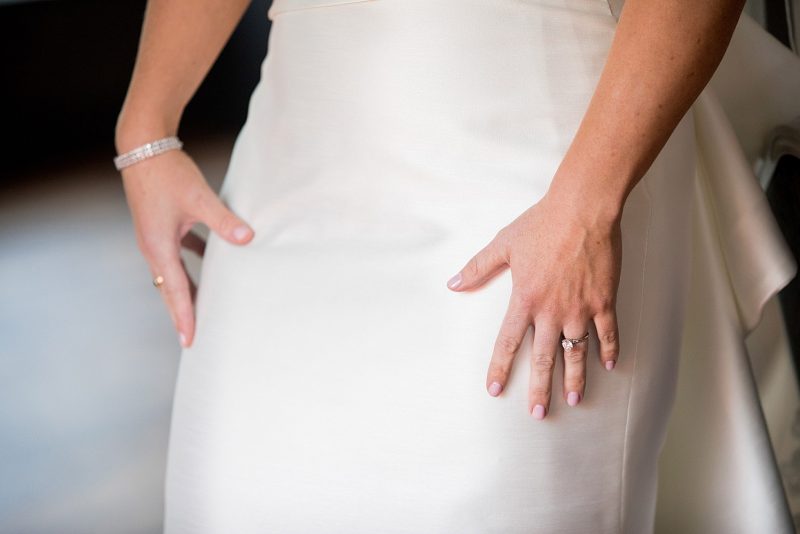 Modern Monochromatic Wedding at the Wintergarden at PPG Place. For more modern wedding ideas, visit burghbrides.com!