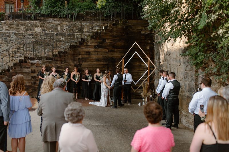 Industrial Boho Penn Brewery Wedding. For more boho wedding ideas, visit burghbrides.com!