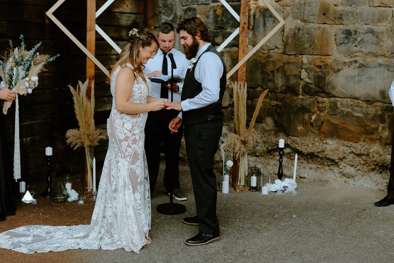 Industrial Boho Penn Brewery Wedding. For more boho wedding ideas, visit burghbrides.com!