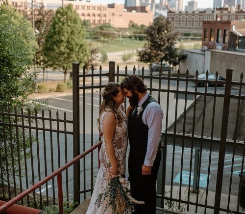 Industrial Boho Penn Brewery Wedding. For more boho wedding ideas, visit burghbrides.com!