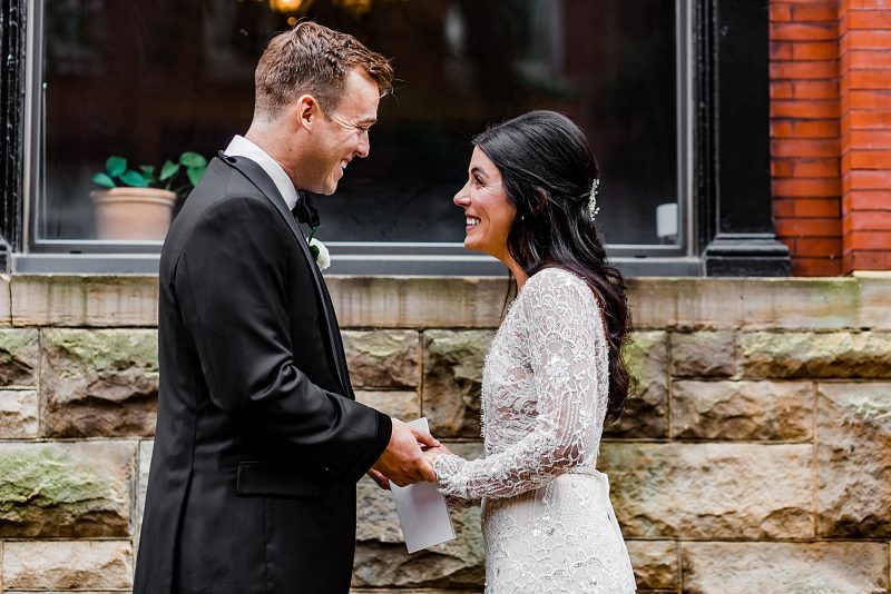 Luxe Art Deco Downtown Pittsburgh Wedding. For more modern wedding ideas, visit burghbrides.com!