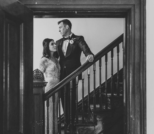 Luxe Art Deco Downtown Pittsburgh Wedding. For more modern wedding ideas, visit burghbrides.com!