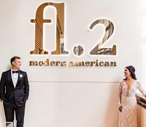Luxe Art Deco Downtown Pittsburgh Wedding. For more modern wedding ideas, visit burghbrides.com!