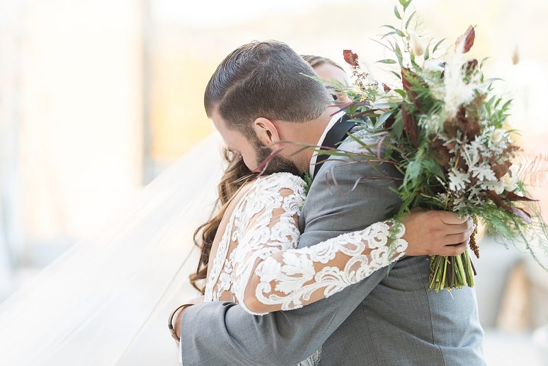 Modern Boho Wedding at the Circuit Center and Ballroom. For more boho wedding ideas, visit burghbrides.com!