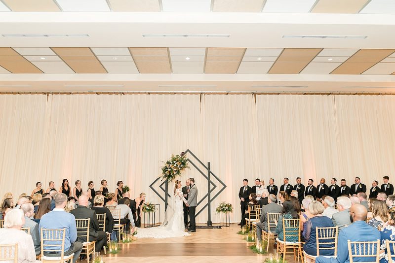 Modern Boho Wedding at the Circuit Center and Ballroom. For more boho wedding ideas, visit burghbrides.com!