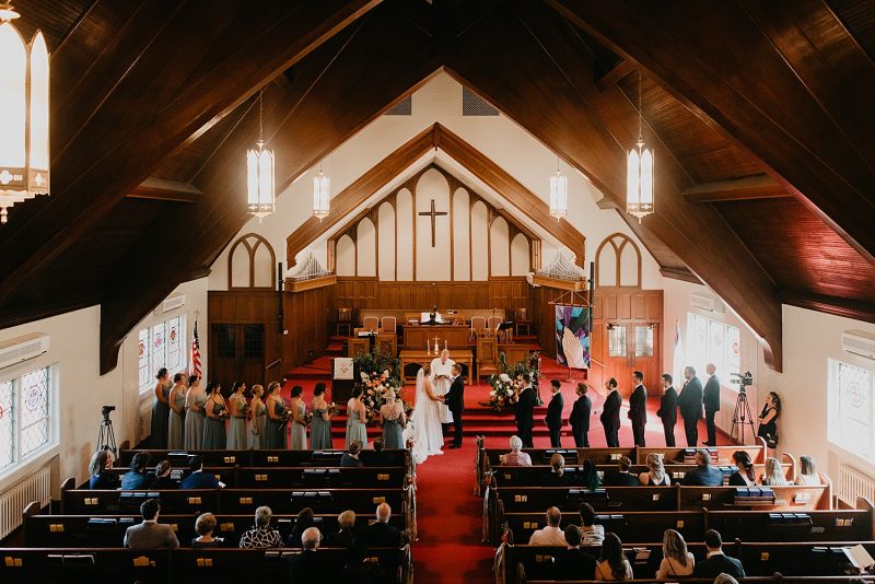 Playful Heinz History Center Wedding with Ribbon Details. For more Pittsburgh wedding ideas, visit burghbrides.com!