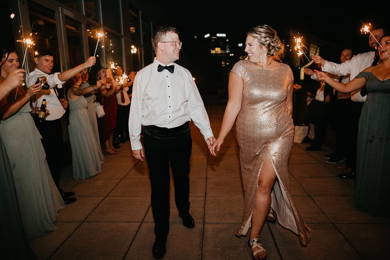 Playful Heinz History Center Wedding with Ribbon Details. For more Pittsburgh wedding ideas, visit burghbrides.com!