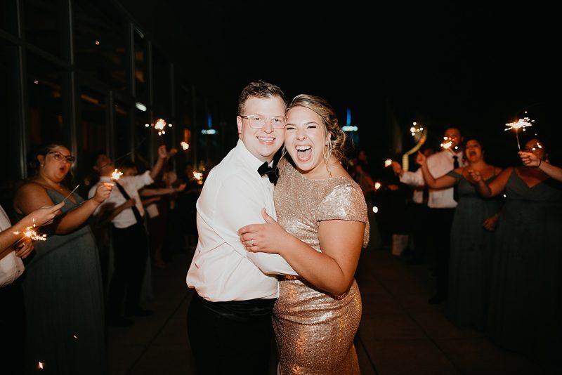 Playful Heinz History Center Wedding with Ribbon Details. For more Pittsburgh wedding ideas, visit burghbrides.com!
