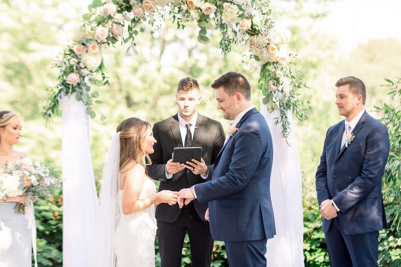 Rustic Elegant Wedding at Pine Hall at Eisler Farms. For more rustic wedding ideas, visit burghbrides.com!