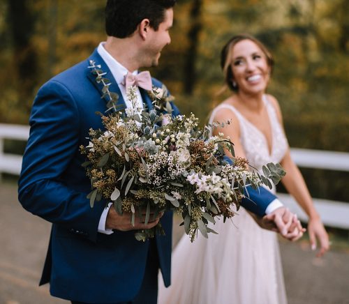 Boho Glam Wedding at Williams Golf & Country Club. For more fall wedding ideas, visit burghbrides.com!