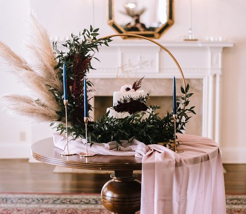 Boho Glam Wedding at Williams Golf & Country Club. For more fall wedding ideas, visit burghbrides.com!