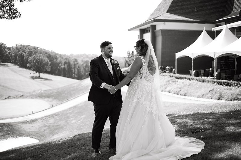 Edgewood Country Club Wedding with Nods to Pittsburgh. For more Pittsburgh wedding ideas, visit burghbrides.com!