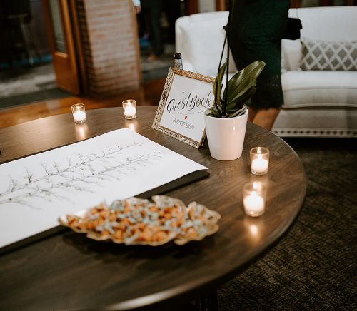 Edgewood Country Club Wedding with Nods to Pittsburgh. For more Pittsburgh wedding ideas, visit burghbrides.com!