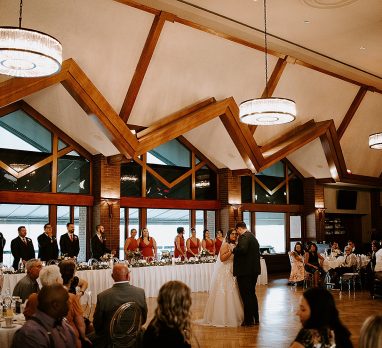 Edgewood Country Club Wedding with Nods to Pittsburgh. For more Pittsburgh wedding ideas, visit burghbrides.com!