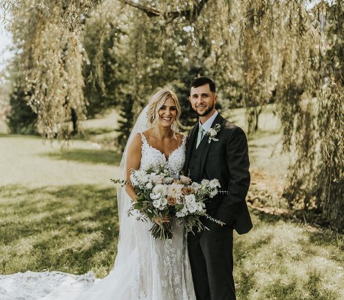 Willowbrook Wedding with Intimate Touches | Burgh Brides | Oakwood Photo + Video