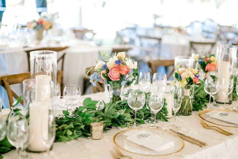 Garden Inspired Tent Wedding with Pretty Colors & Textures. For more spring wedding ideas, visit burghbrides.com!
