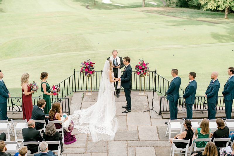 Jewel-Toned Wedding at the Pittsburgh Field Club. For more classic wedding ideas, visit burghbrides.com!