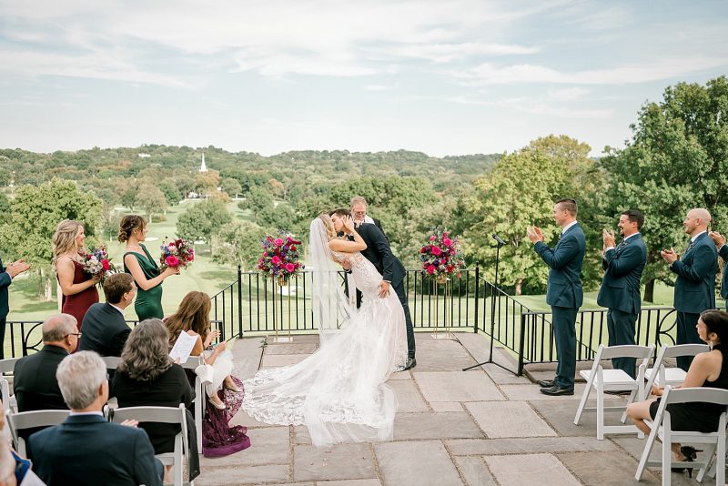 Jewel-Toned Wedding at the Pittsburgh Field Club. For more classic wedding ideas, visit burghbrides.com!