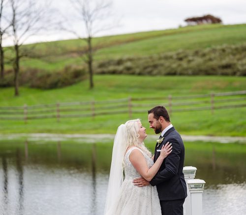 Shady Elms Farm Wedding with Mint Accents. For more rustic wedding ideas, visit burghbrides.com!