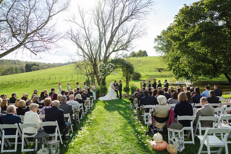 Shady Elms Farm Wedding with Mint Accents. For more rustic wedding ideas, visit burghbrides.com!