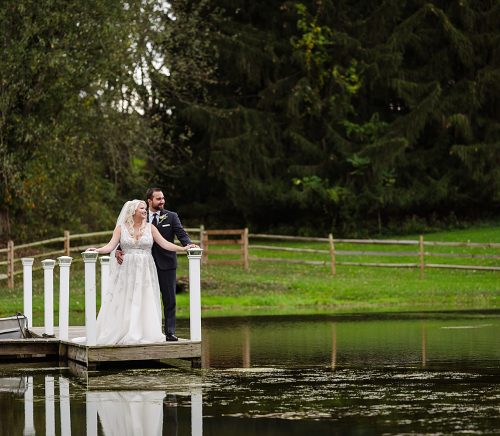 Shady Elms Farm Wedding with Mint Accents. For more rustic wedding ideas, visit burghbrides.com!