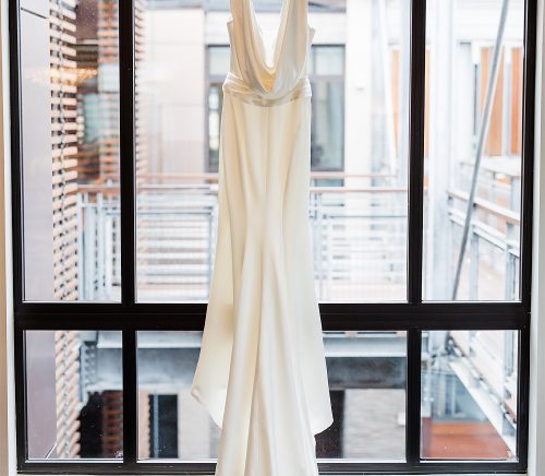Timeless Personalized Wedding at PPG Wintergarden. For more black and white wedding ideas, visit burghbrides.com!