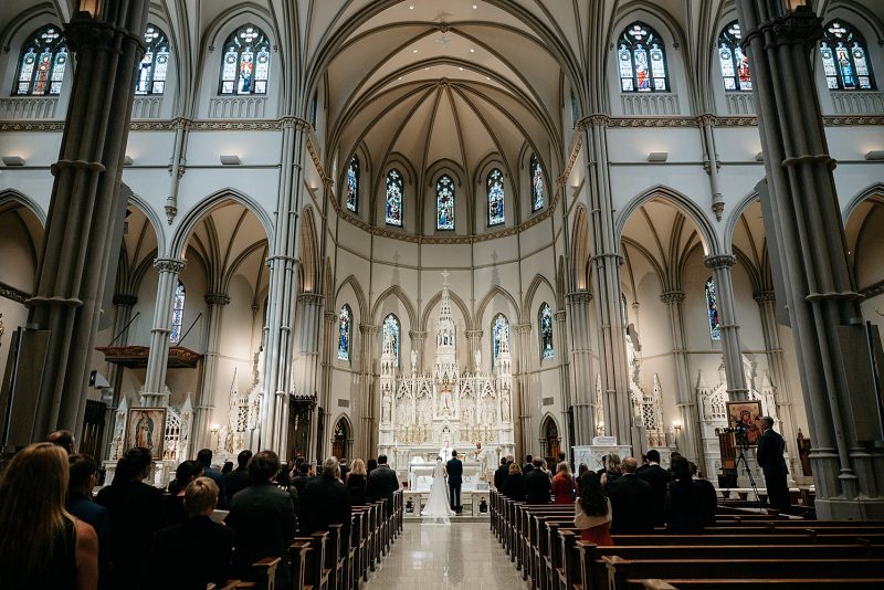 Royal English Garden Wedding at the Cathedral Room at St. Nicholas. For more royal wedding inspiration, visit burghbrides.com!