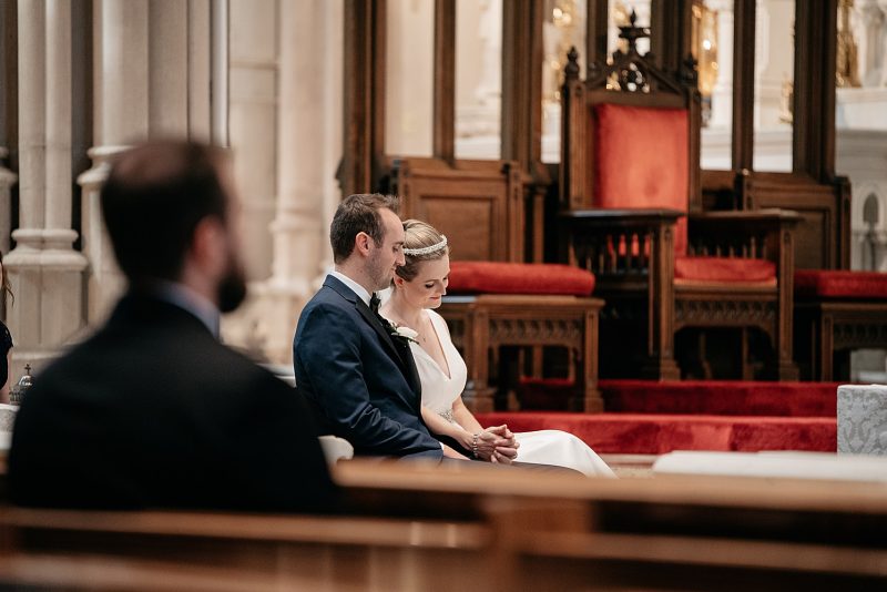 Royal English Garden Wedding at the Cathedral Room at St. Nicholas. For more royal wedding inspiration, visit burghbrides.com!