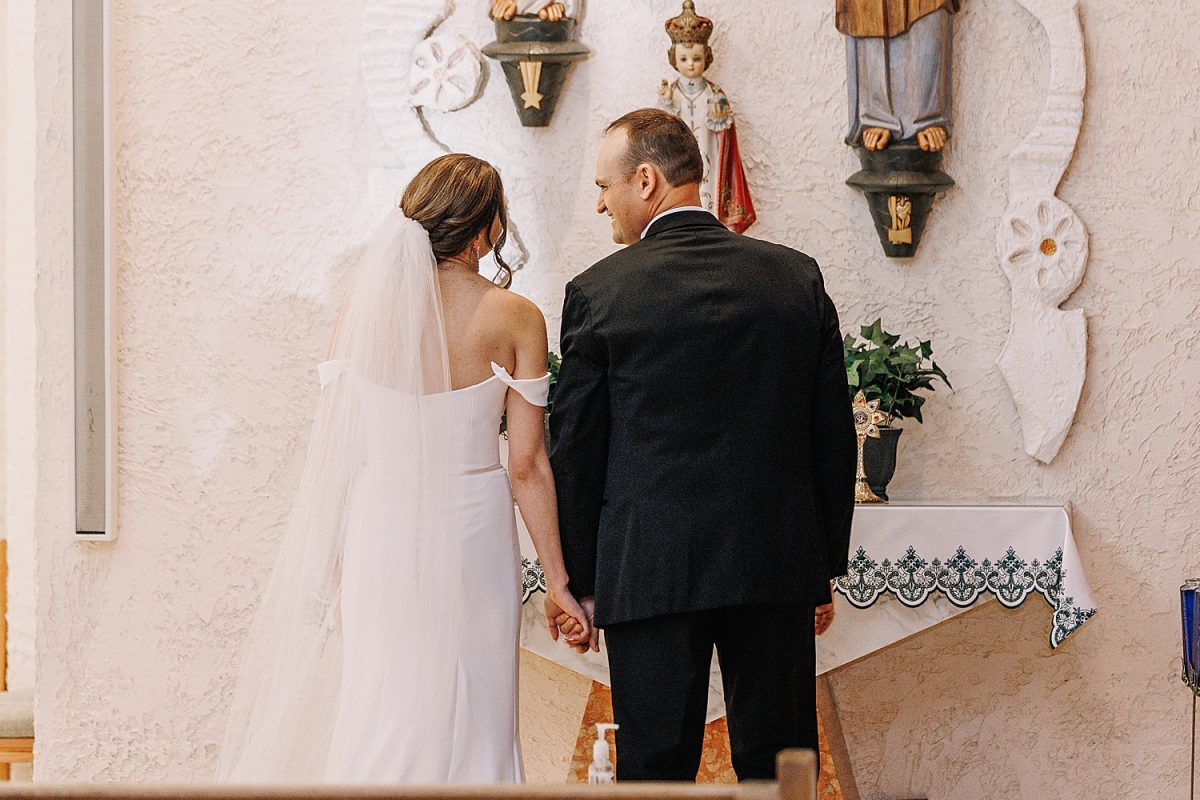 Moody & Chic Rivers Club Wedding. For more modern wedding ideas, visit burghbrides.com!