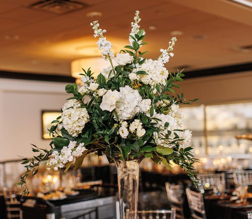 Moody & Chic Rivers Club Wedding. For more modern wedding ideas, visit burghbrides.com!