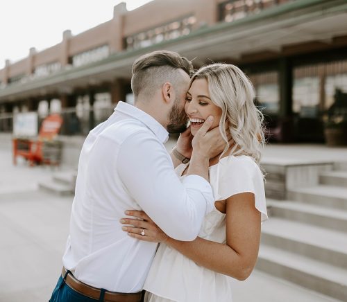 Fun-Loving Engagement Session in the Strip District | Burgh Brides
