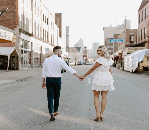 Fun-Loving Engagement Session in the Strip District | Burgh Brides
