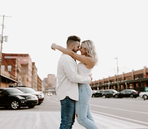 Fun-Loving Engagement Session in the Strip District | Burgh Brides